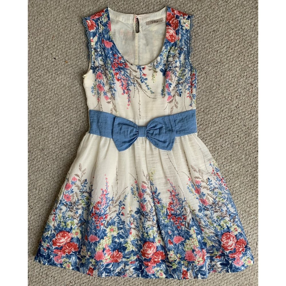 ModCloth Vintage Floral Sleeveless A-line Dress